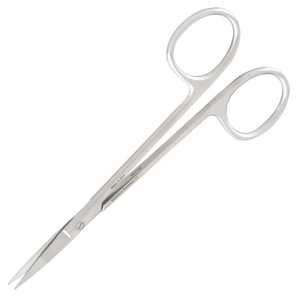 Vantage Iris Scissors, 4.125in, Straight